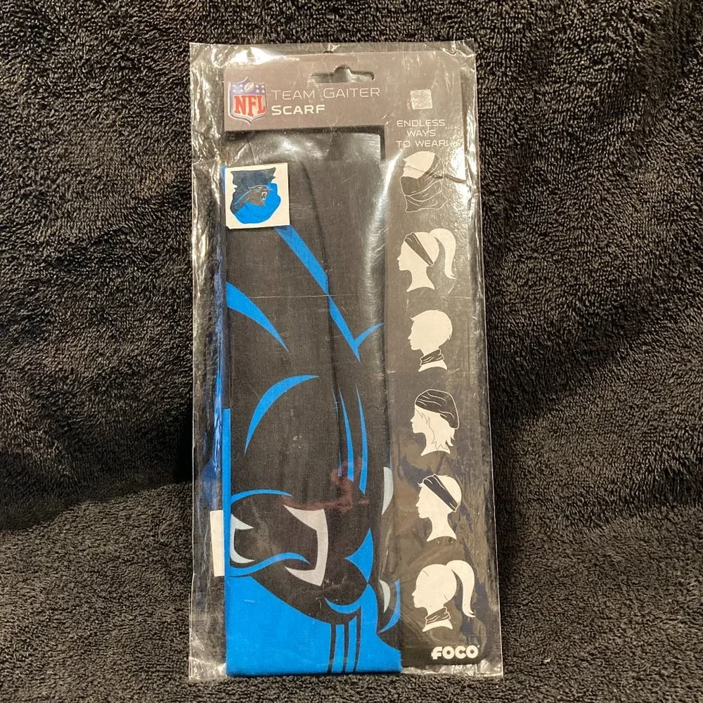 NFL Team Carolina Panthers - Gaiter Scarf